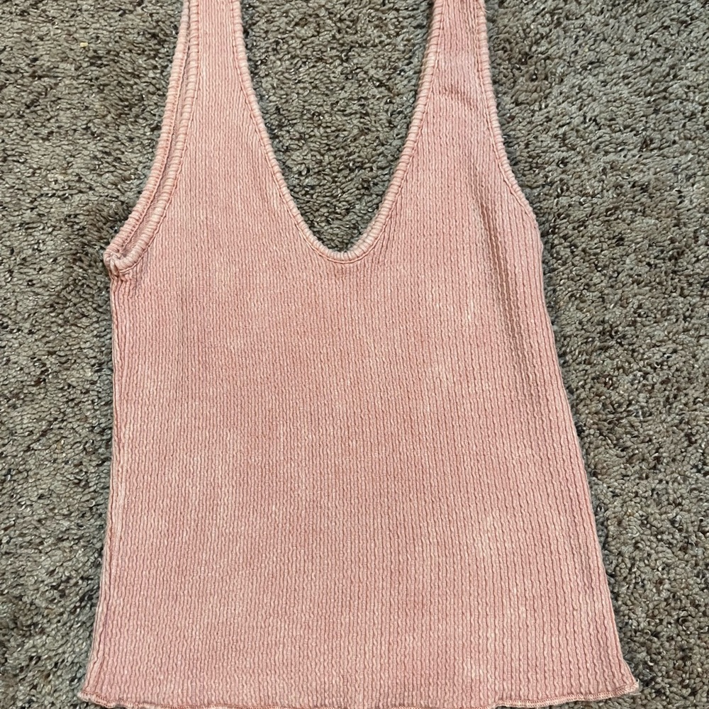 Chic Blush Knit Tank Top